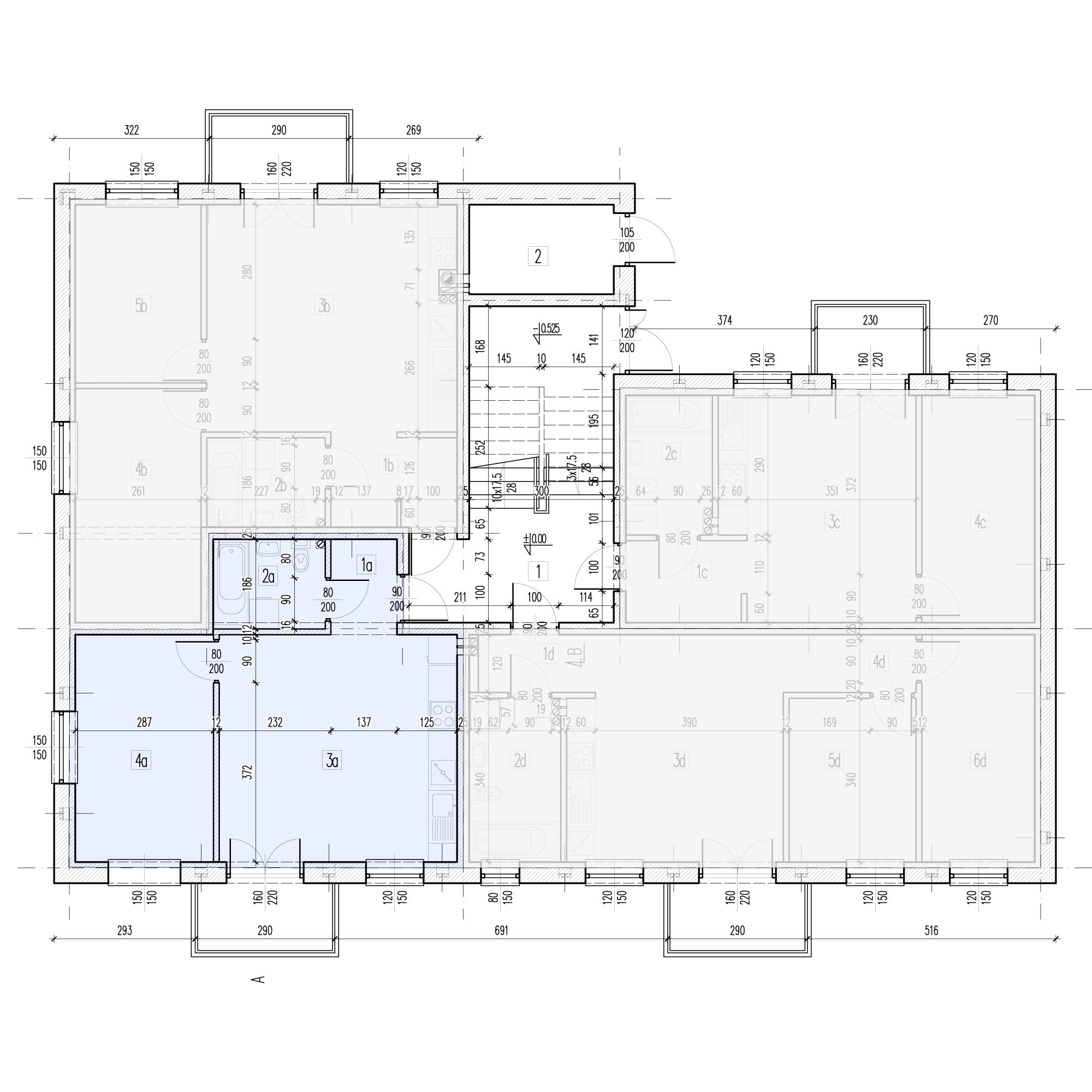 zurz poziomy apartamentu a